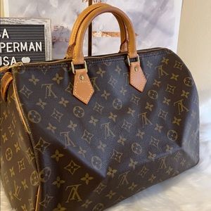Louis Vuitton Speedy 35 Monogram Canvas